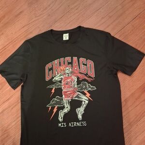 Black Graphic Men's Shirt